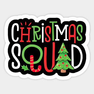 Christmas Squad Sticker